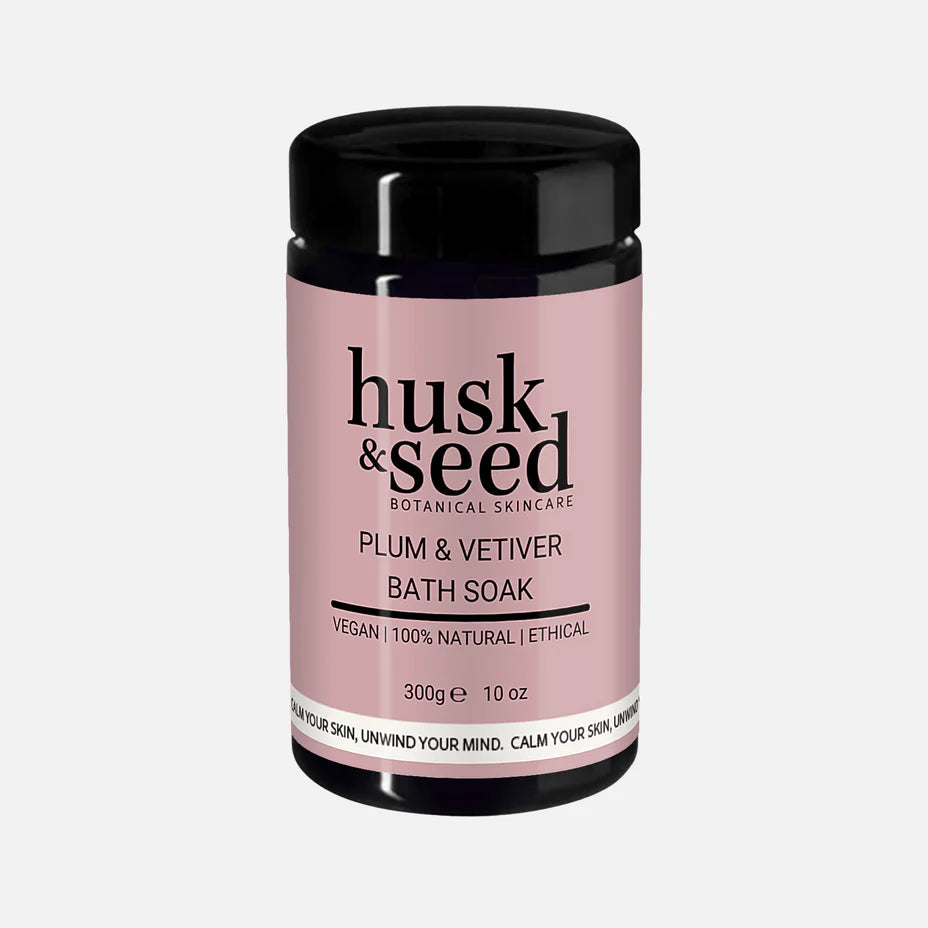 Husk & Seed Plum & Vetiver Bath Soak