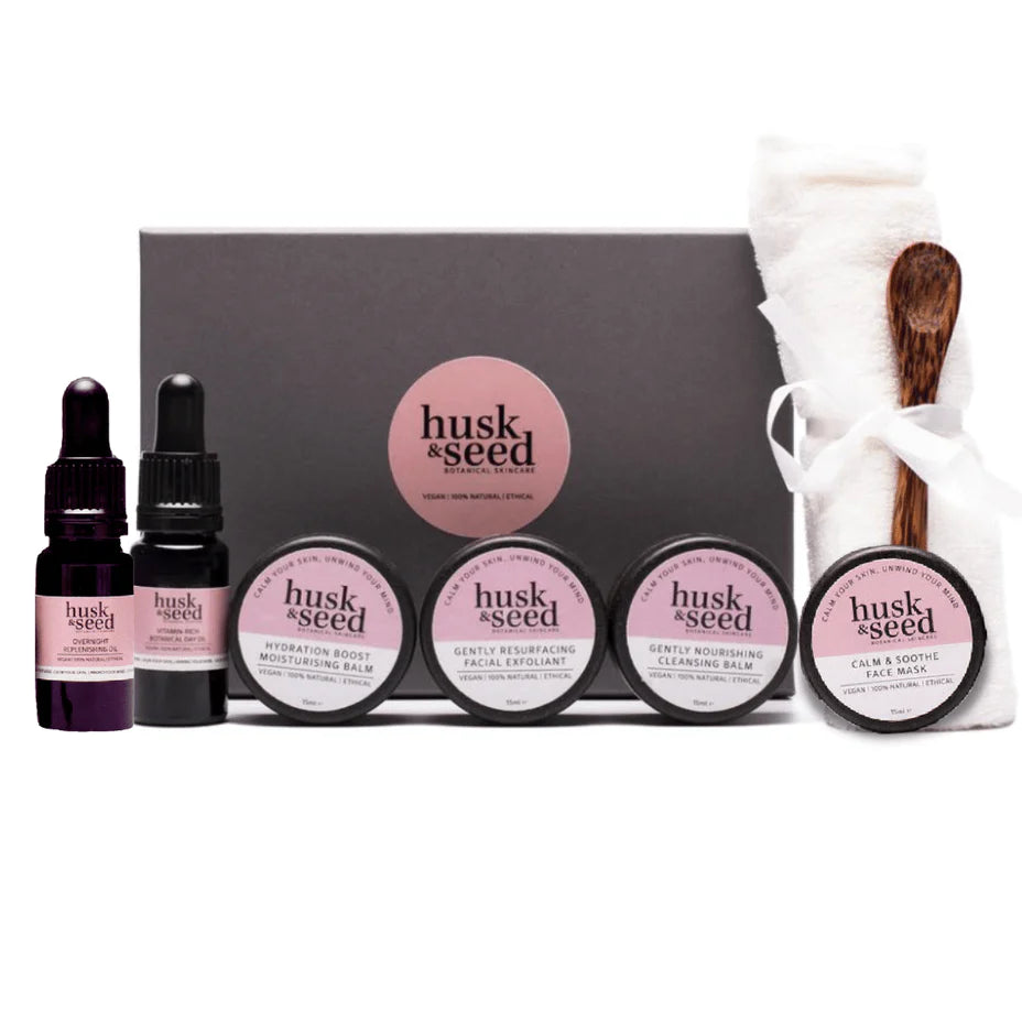 Husk & Seed Me-Time Facial in a Box