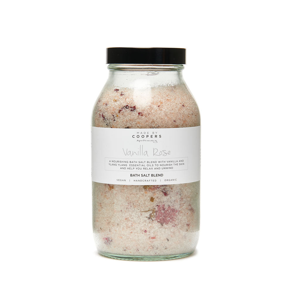 Made by Coopers Vanilla Rose Bath Salts Blend